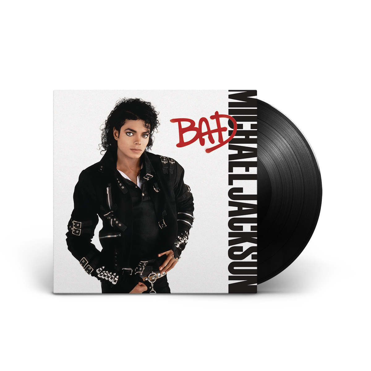 マイケル・ジャクソン バッド　BAD LP レコード 国内版 Michael Jackson - Bad (USA 1st pressing vinyl LP) - Amazon.com Music