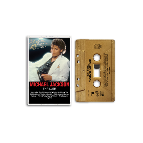 Thriller Gold Metallic Cassette – Michael Jackson