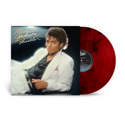 Thriller Red & Black Marble Vinyl – Michael Jackson