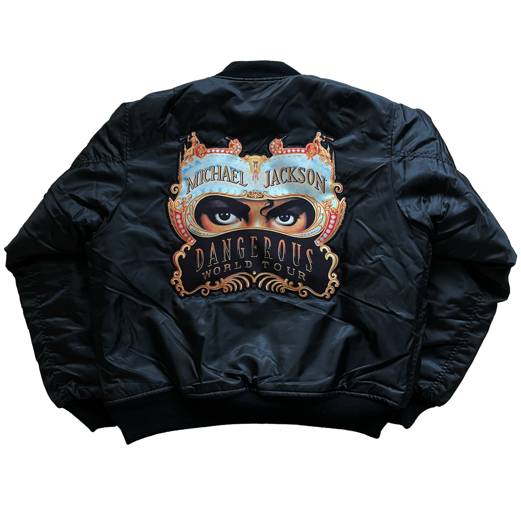 Michael Jackson Dangerous World Tour Flight Jacket
