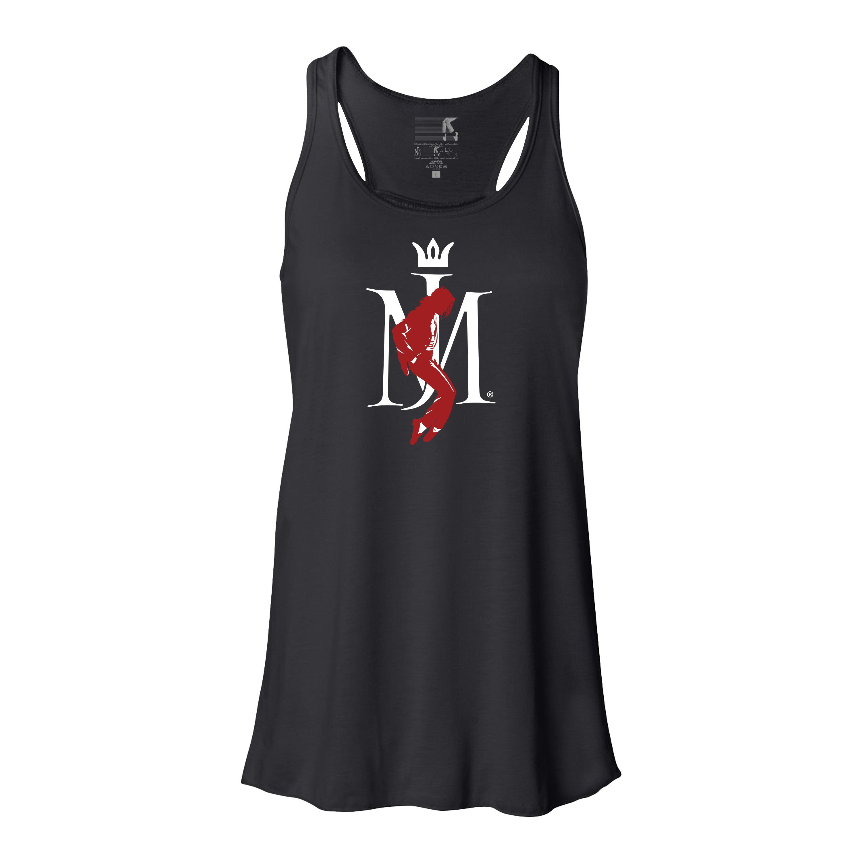 Tiptoe Black Tank